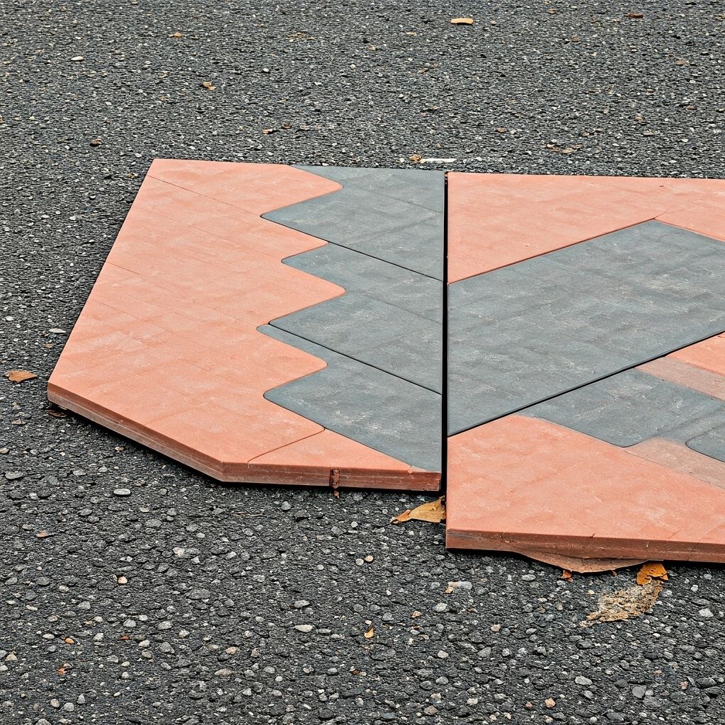 Interlocking Zigzag Tiles